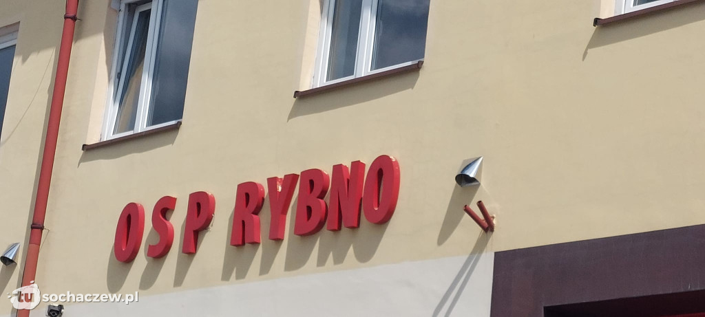 Prace remontowe w Ochotniczej Straży Pożarnej w Rybnie