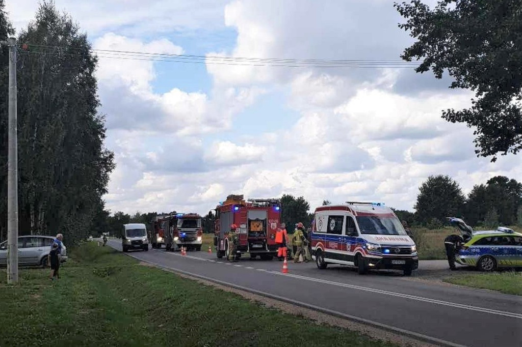 Wypadek w Śladowie