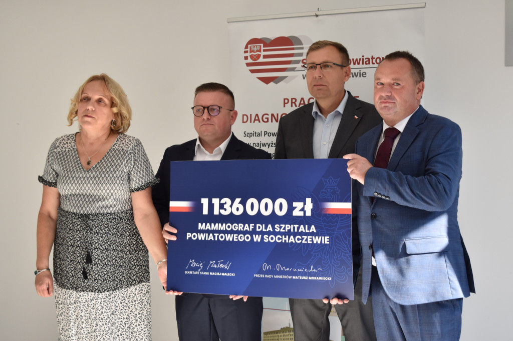 Szpital z pieniędzmi na mammograf