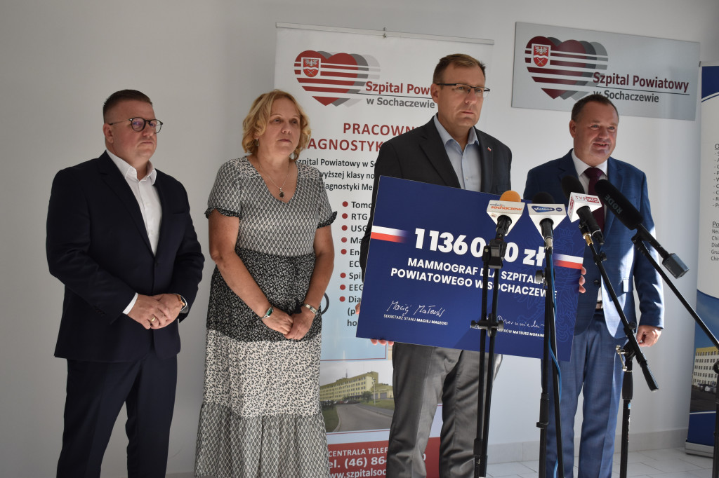 Szpital z pieniędzmi na mammograf