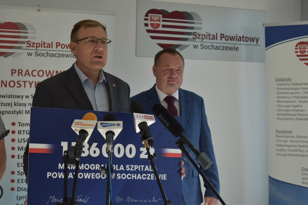 Szpital z pieniędzmi na mammograf