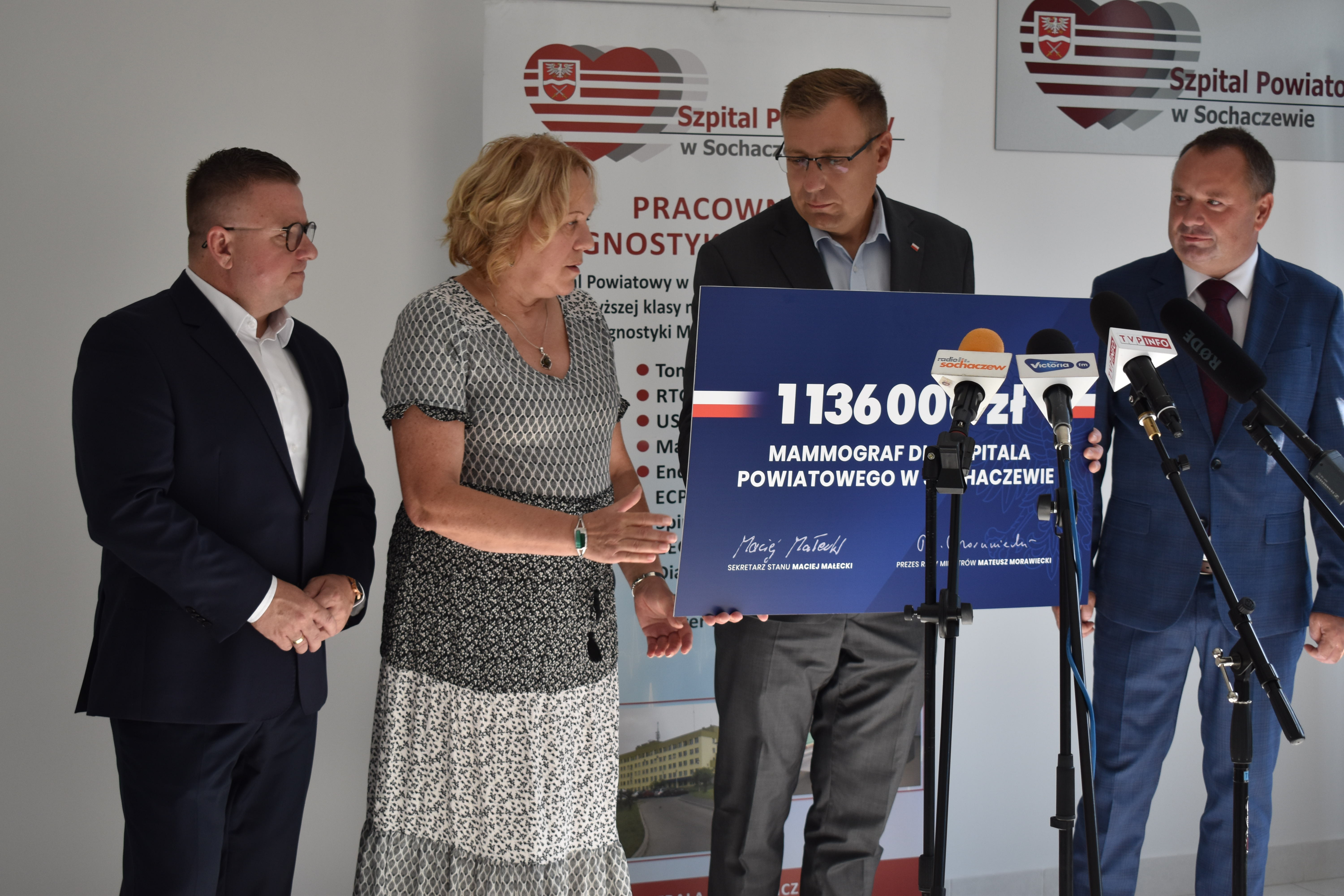 Szpital z pieniędzmi na mammograf