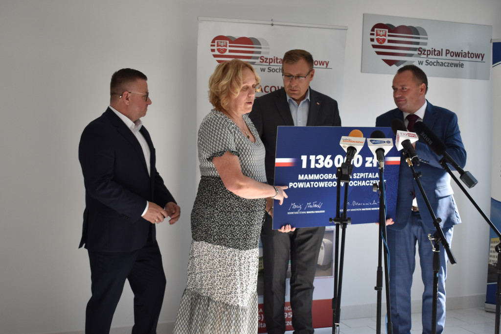 Szpital z pieniędzmi na mammograf
