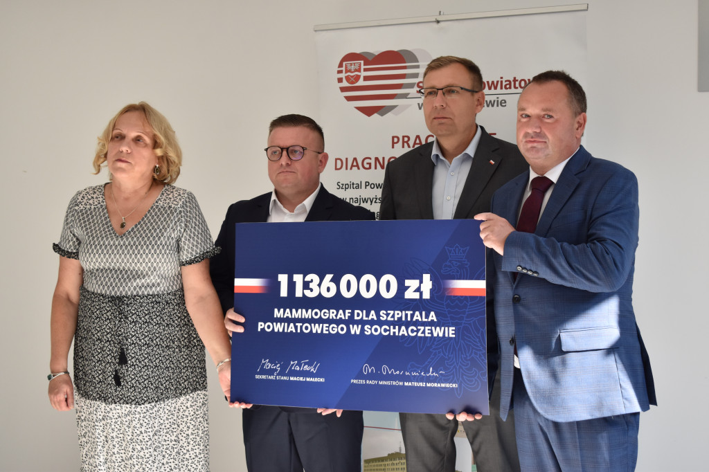 Szpital z pieniędzmi na mammograf