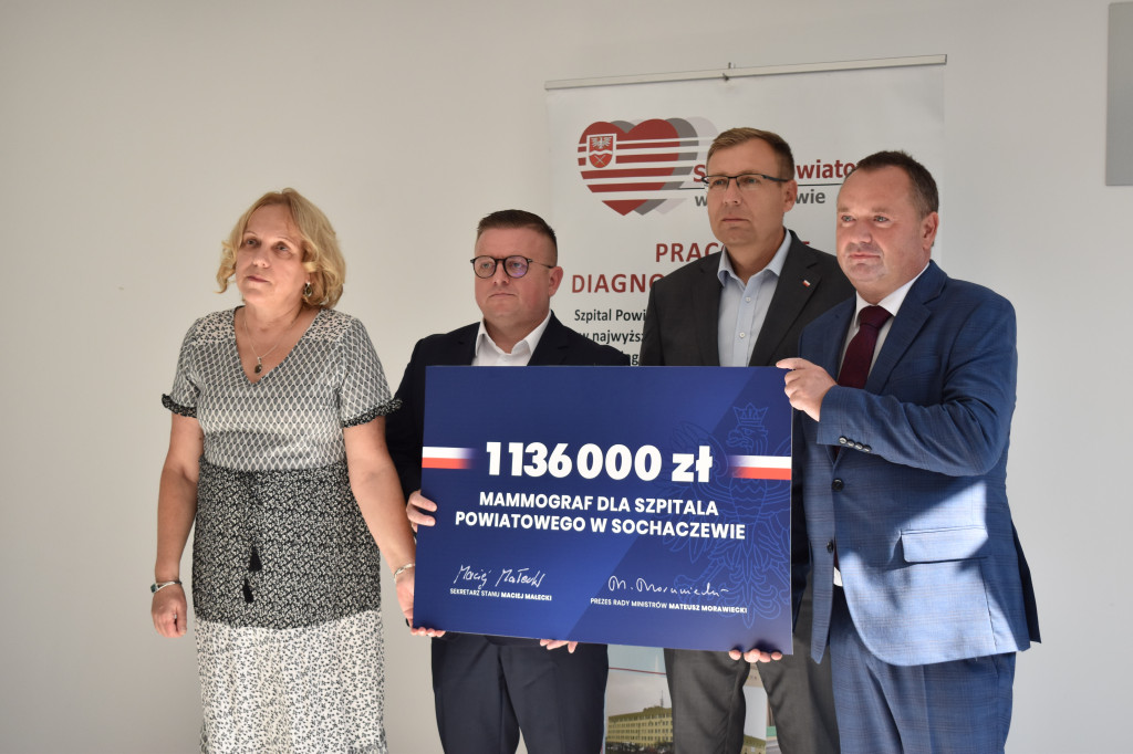 Szpital z pieniędzmi na mammograf