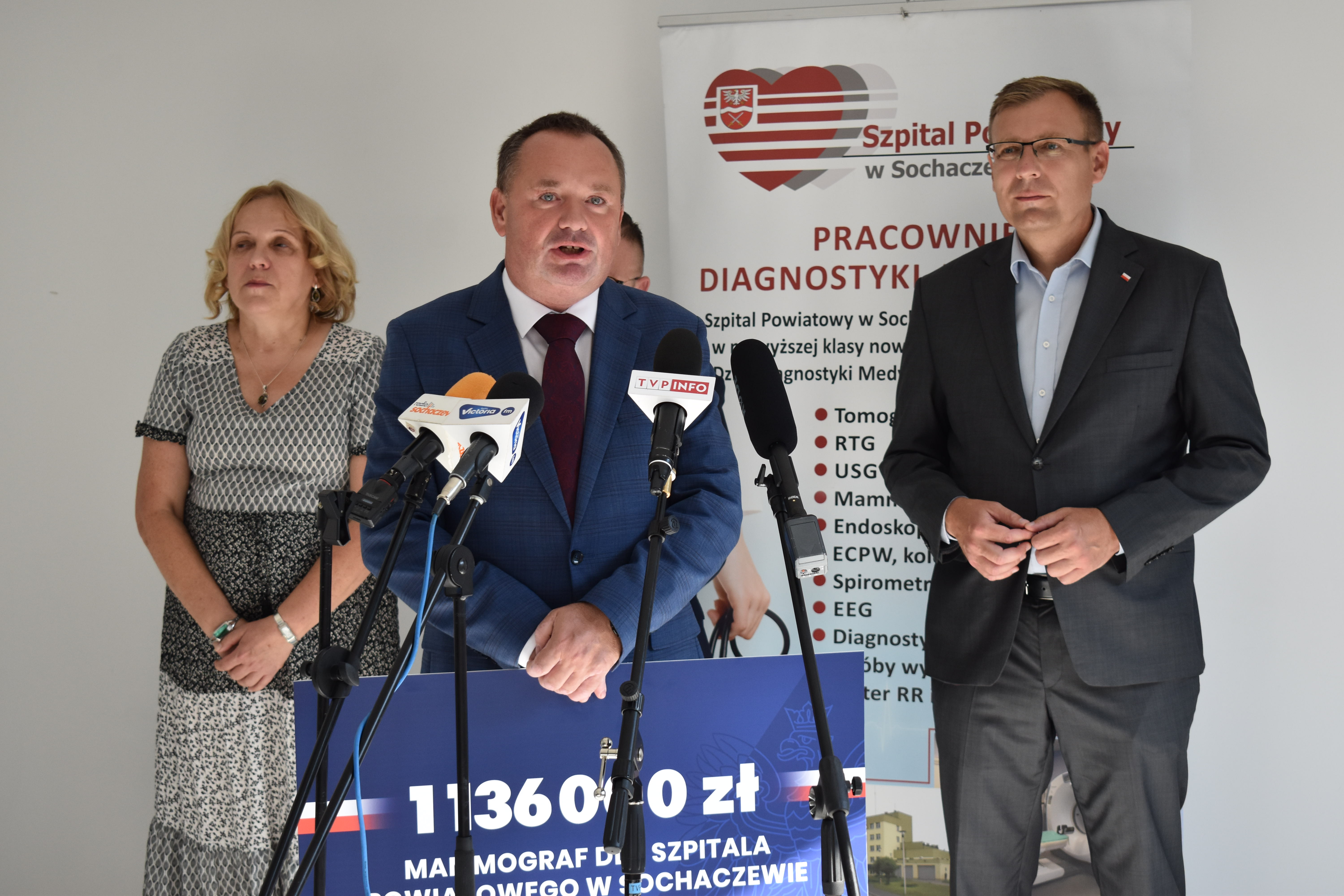 Szpital z pieniędzmi na mammograf