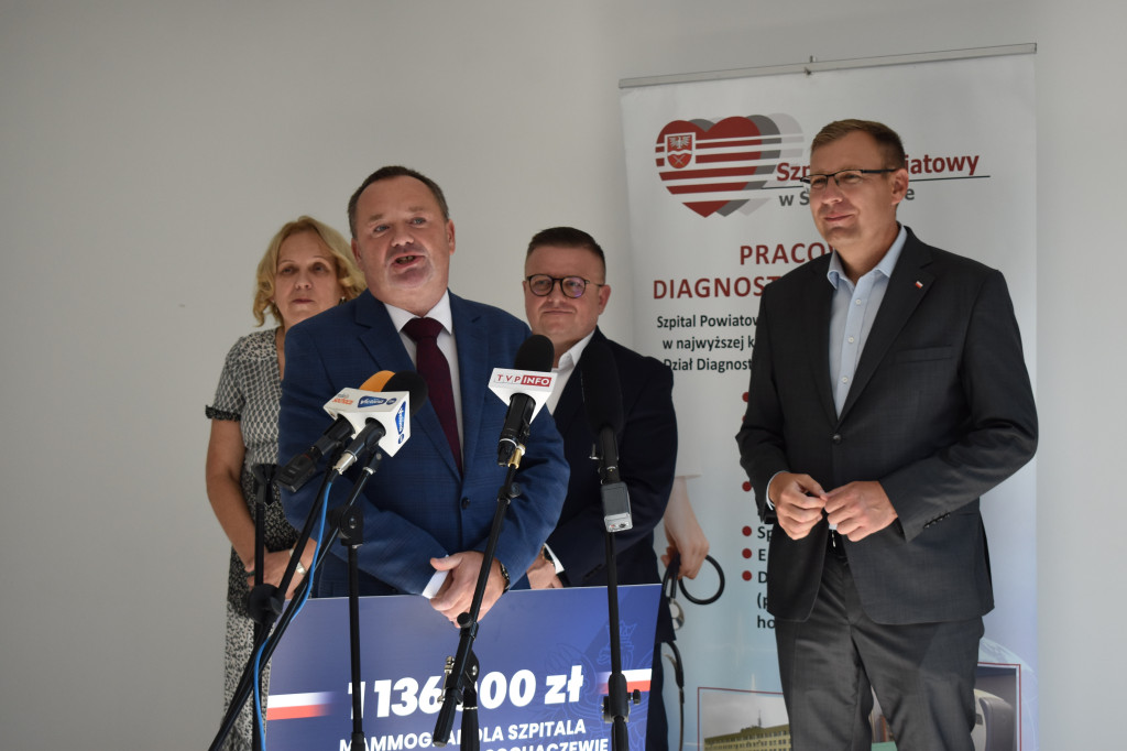 Szpital z pieniędzmi na mammograf