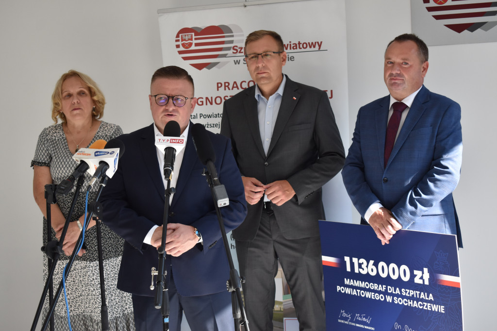 Szpital z pieniędzmi na mammograf