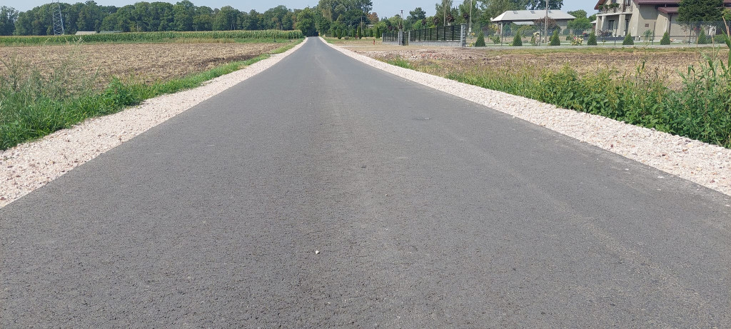 Ulica Parkowa w Rybnie przebudowana