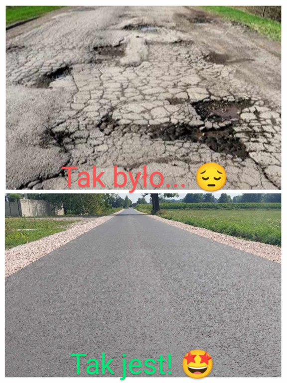 Ulica Parkowa w Rybnie przebudowana