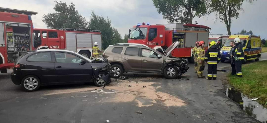 Wypadek w Brochocinie