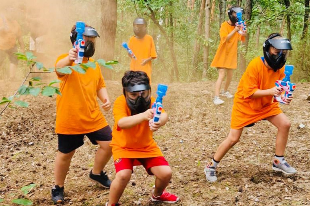 Paintball w Młodzieszynie