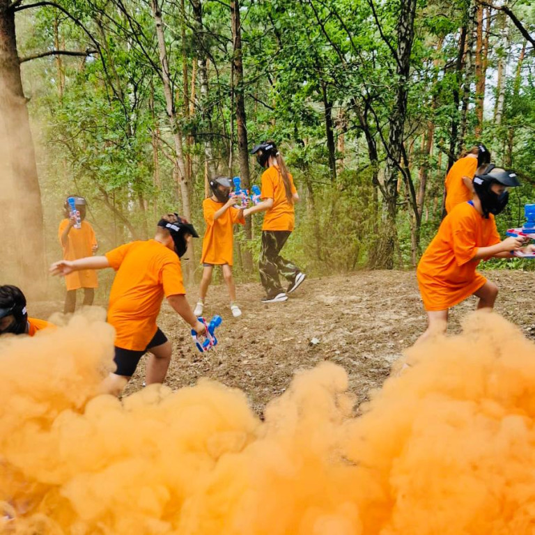 Paintball w Młodzieszynie