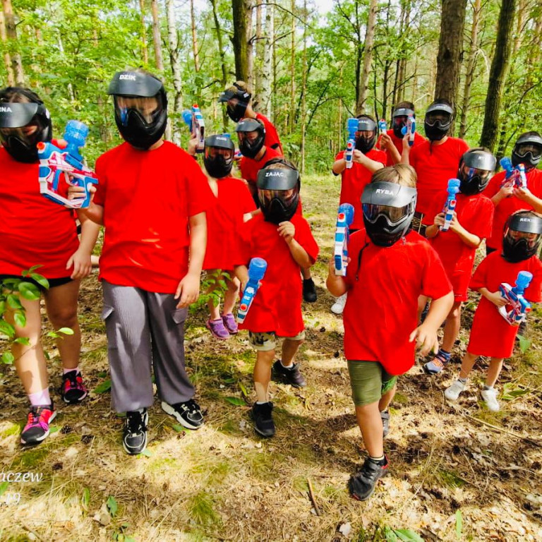 Paintball w Młodzieszynie