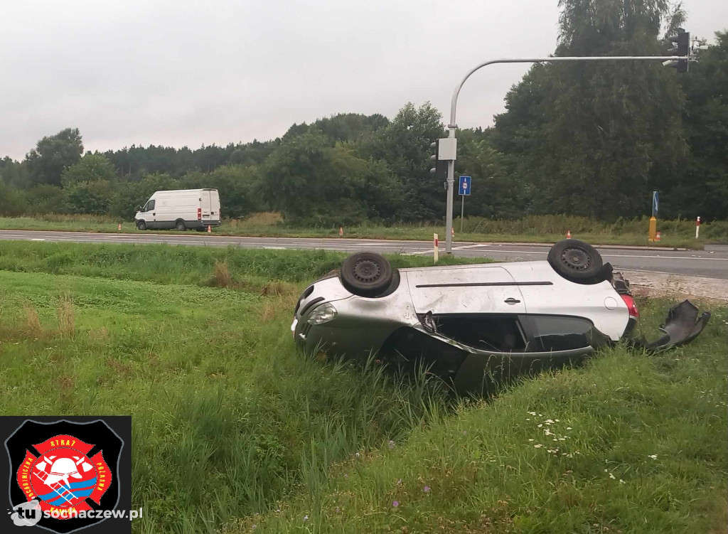 Zderzenie pojazdów w Kamionie