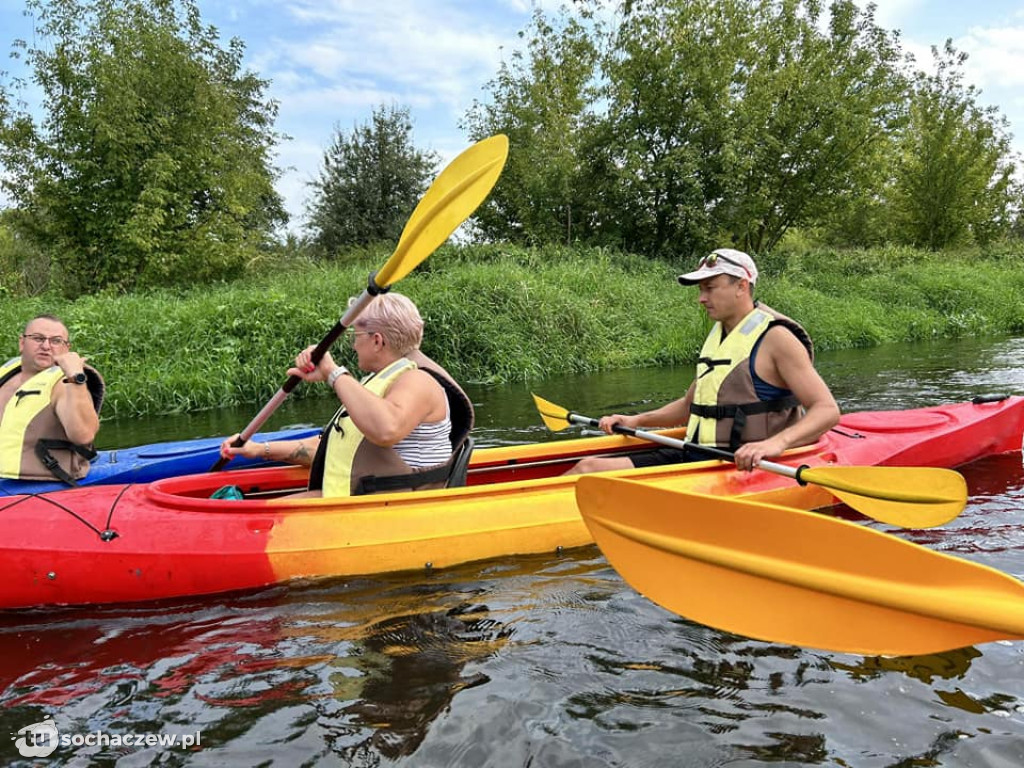 Udany spływ kajakowy w gminie Rybno