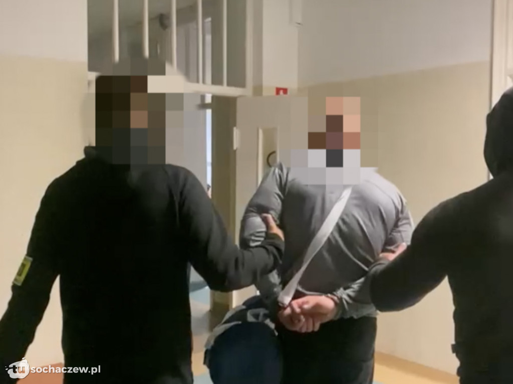 Gang złodziei aut rozbity, zasadzka w gminie Sochaczew