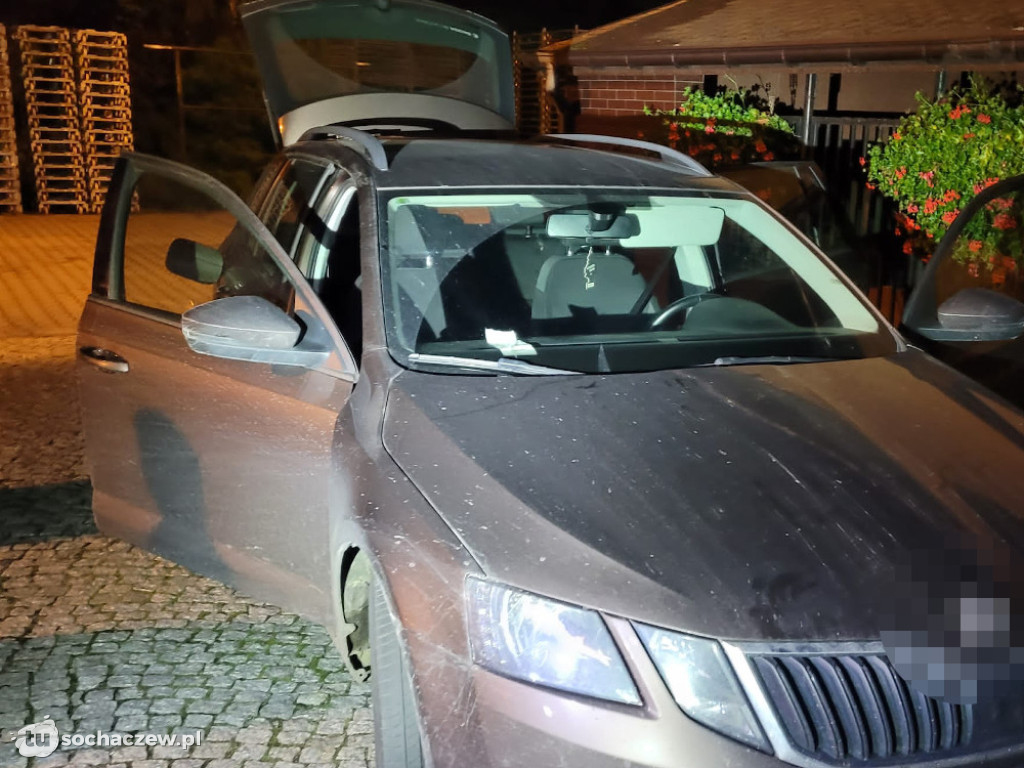 Gang złodziei aut rozbity, zasadzka w gminie Sochaczew