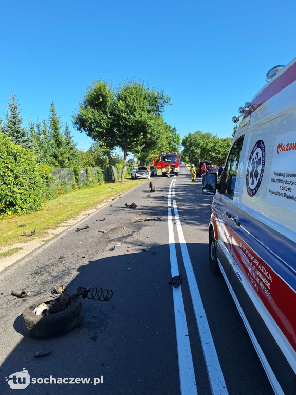 Wypadek w Kromnowie