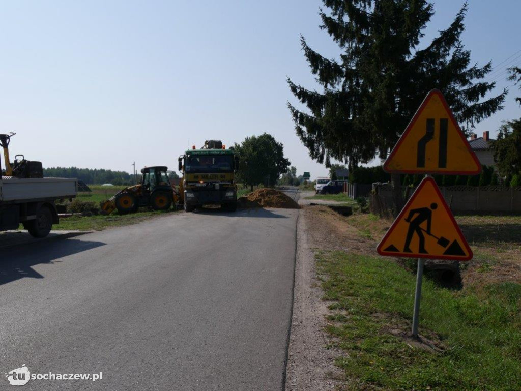 Remont drogi powiatowej relacji Młodzieszyn- Juliopol