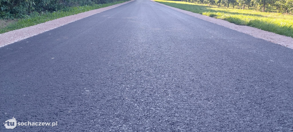 Przebudowa drogi w Karolkowie Rybnowskim