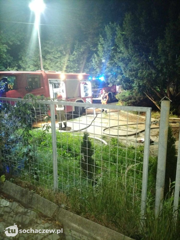 Pożar przy Fabrycznej