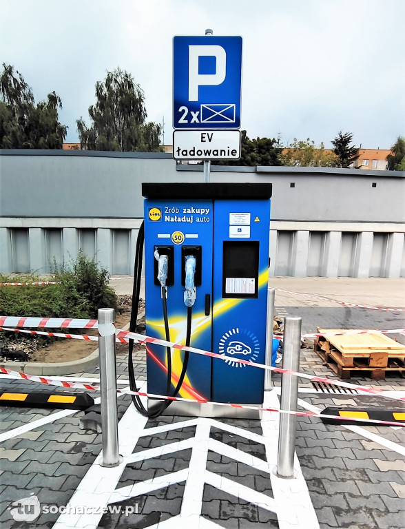 Stacja ładowania elektryków w Sochaczewie