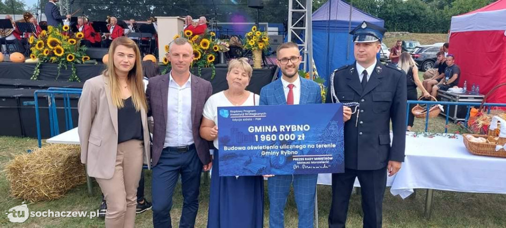 Promesa na oświetlenie dla gminy Rybno