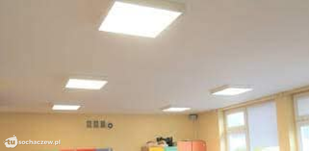 Modernizacja oświetlenia w SP w Rybnie
