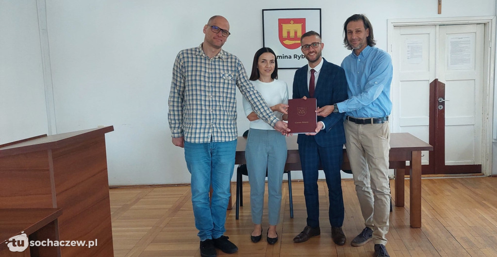 Modernizacja oświetlenia w SP w Rybnie