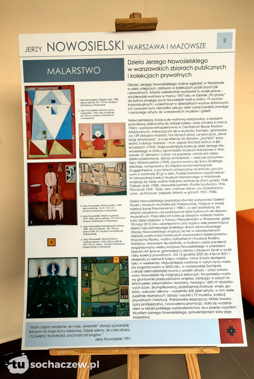 Wystawa Jerzego Nowosielskiego w kramnicach