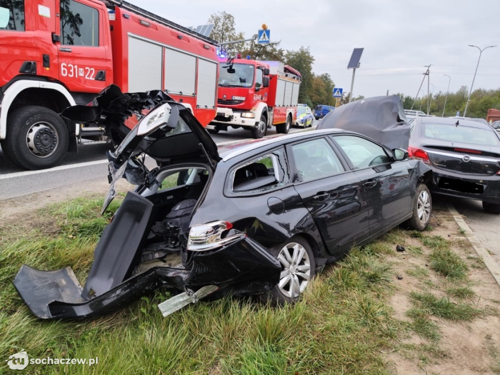 Wypadek w Bielicach