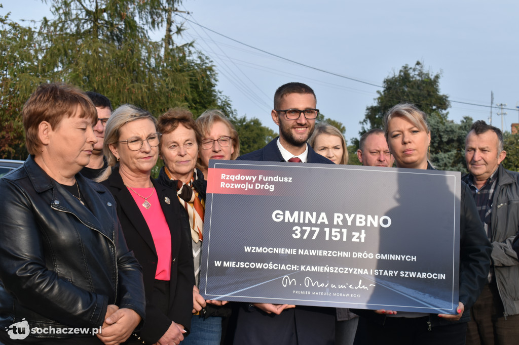 Promesa na remont dwóch dróg w Rybnie