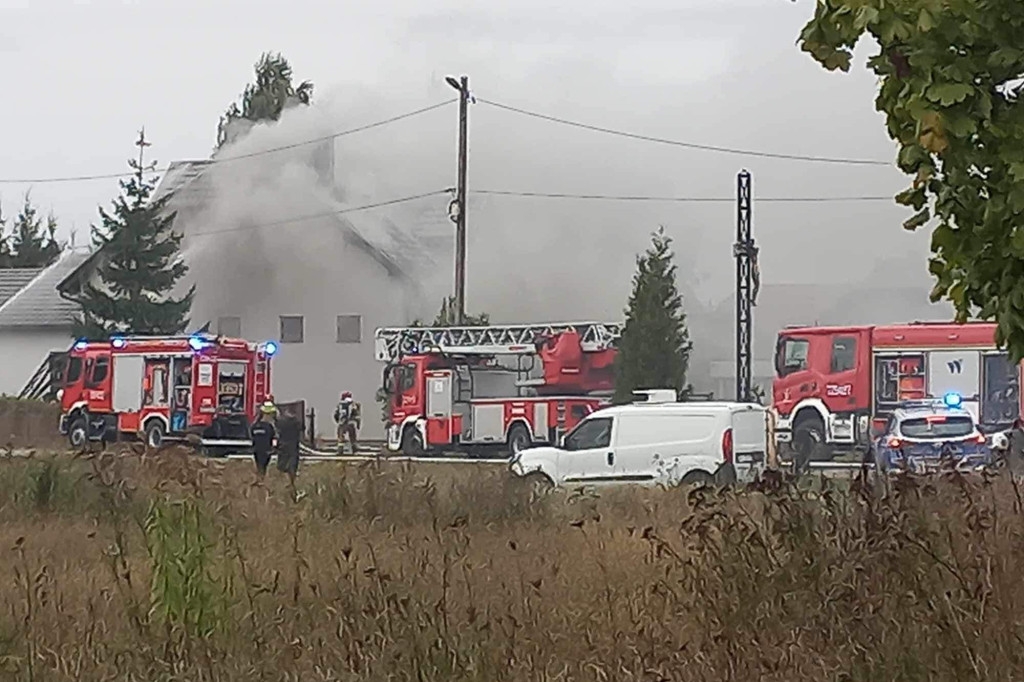 Tragiczny pożar w powiecie żyrardowskim