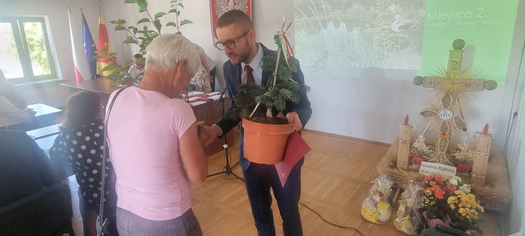 Najpiękniejszy ogród w gminie Rybno