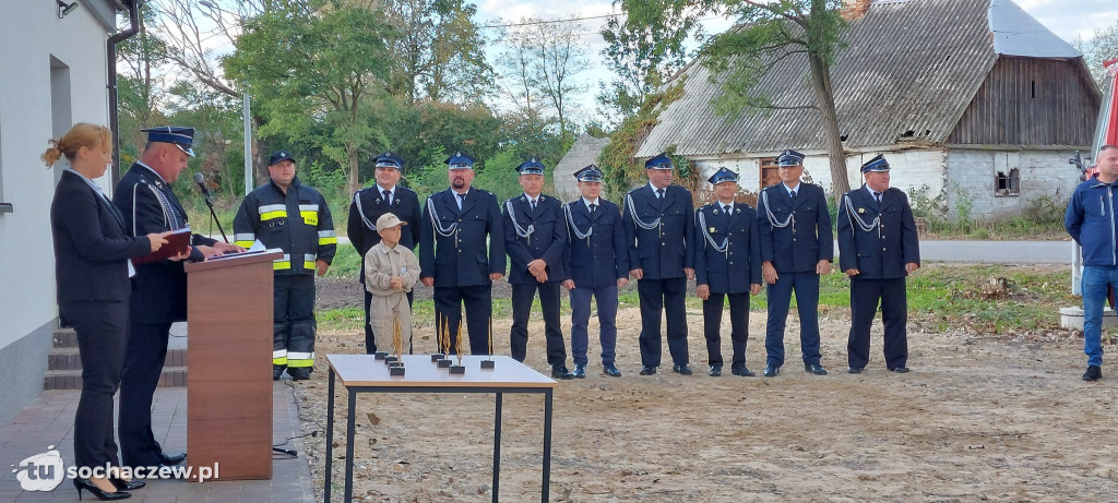 Rybno: otwarcie generalnie wyremontowanego budynku OSP