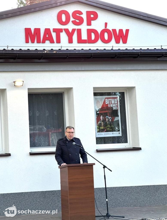 Rybno: otwarcie generalnie wyremontowanego budynku OSP