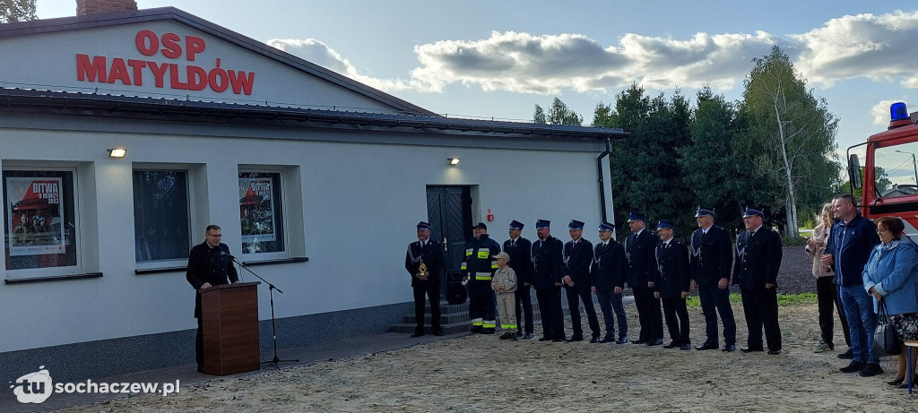 Rybno: otwarcie generalnie wyremontowanego budynku OSP