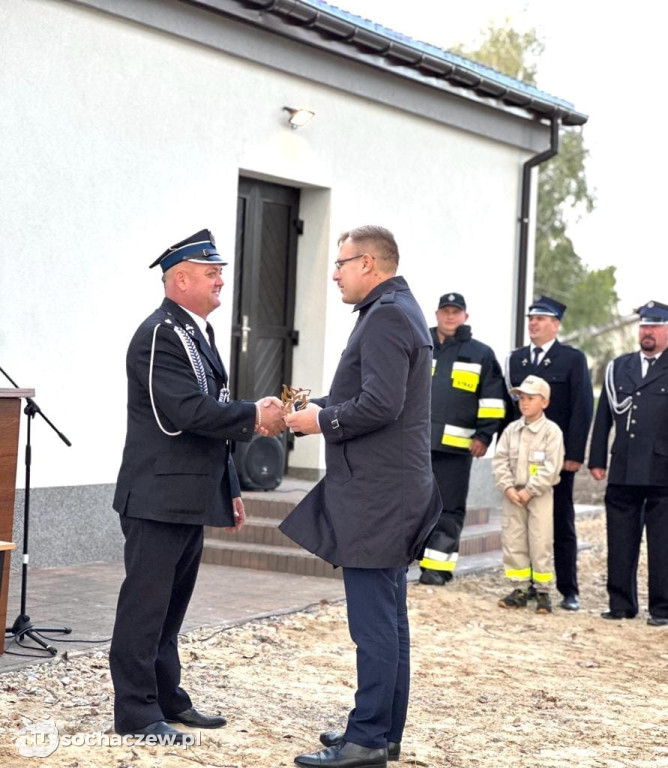Rybno: otwarcie generalnie wyremontowanego budynku OSP
