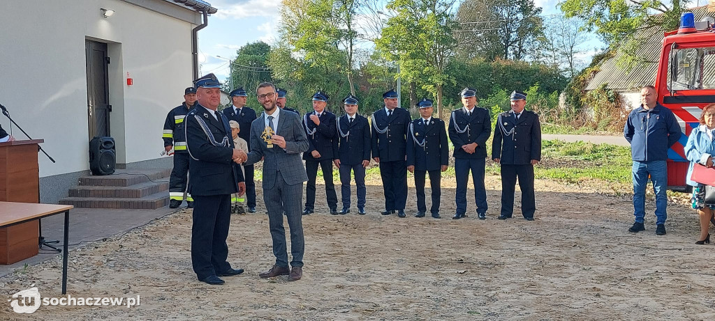 Rybno: otwarcie generalnie wyremontowanego budynku OSP