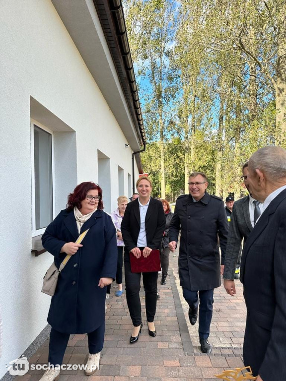 Rybno: otwarcie generalnie wyremontowanego budynku OSP