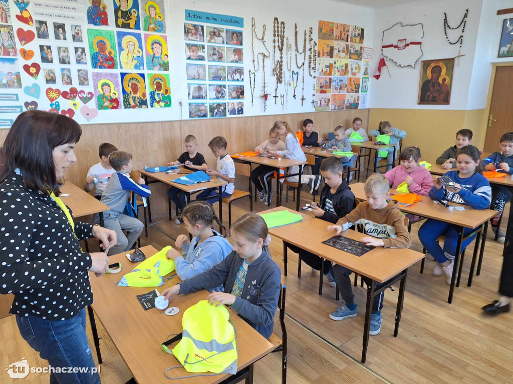 Akcja Jesteś widoczny jesteś bezpieczny w Młodzieszynie