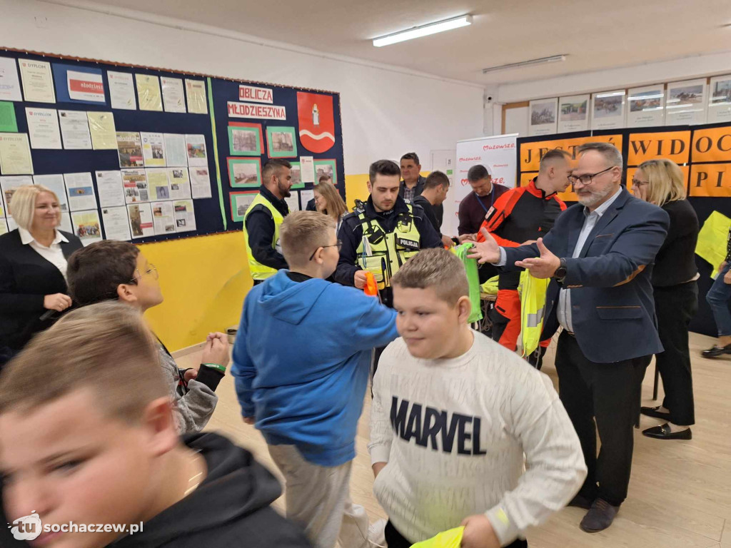 Akcja Jesteś widoczny jesteś bezpieczny w Młodzieszynie