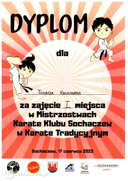 Sukcesy Tomasza Kaczmarka