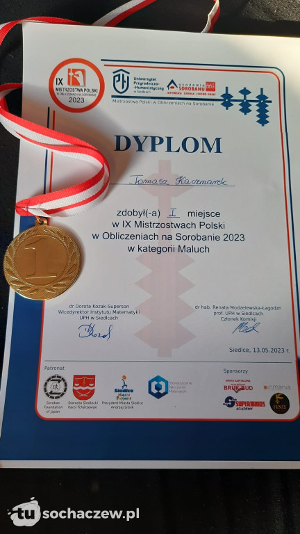 Sukcesy Tomasza Kaczmarka
