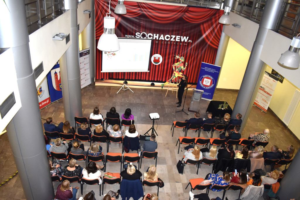 Konferencja sochaczewskiego sanepidu