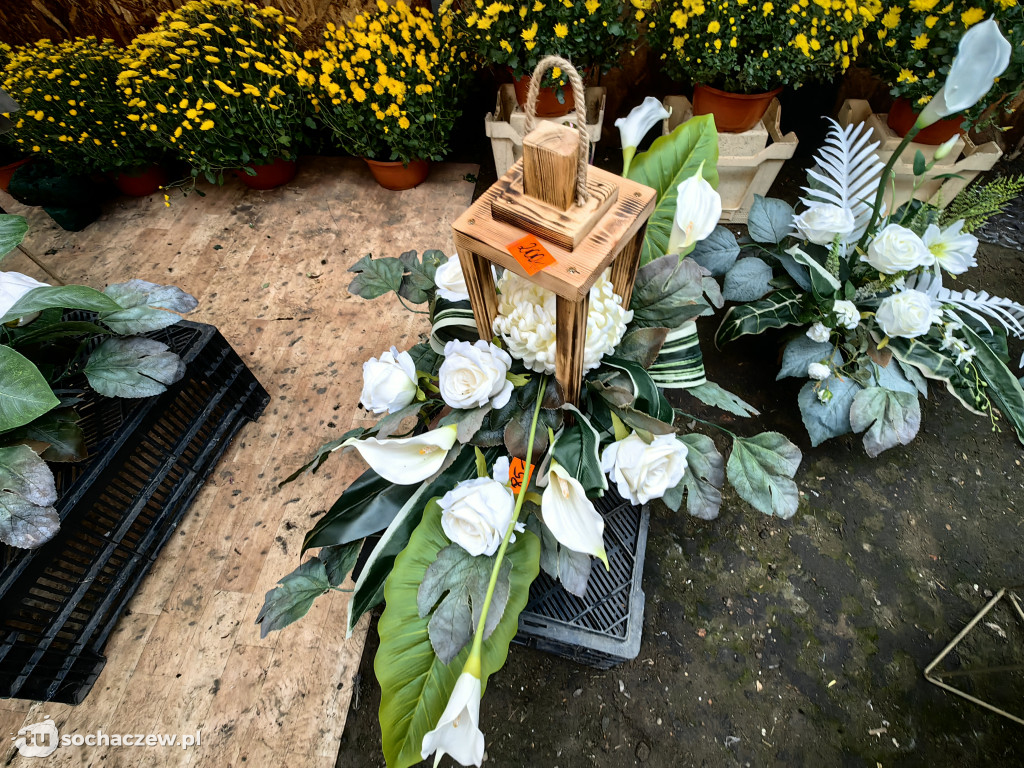 Przygotowania do Wszystkich Świętych w Sochaczewie