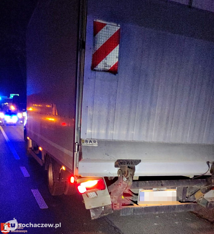 Zderzenie trzech pojazdów na DK 50 w Janowie