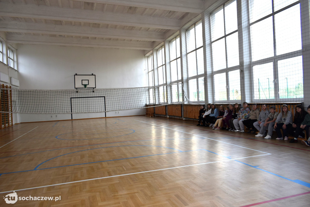 Modernizacja sali sportowej w SP w Młodzieszynie