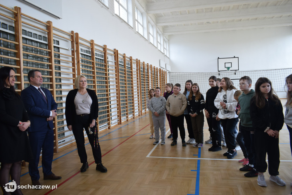 Modernizacja sali sportowej w SP w Młodzieszynie